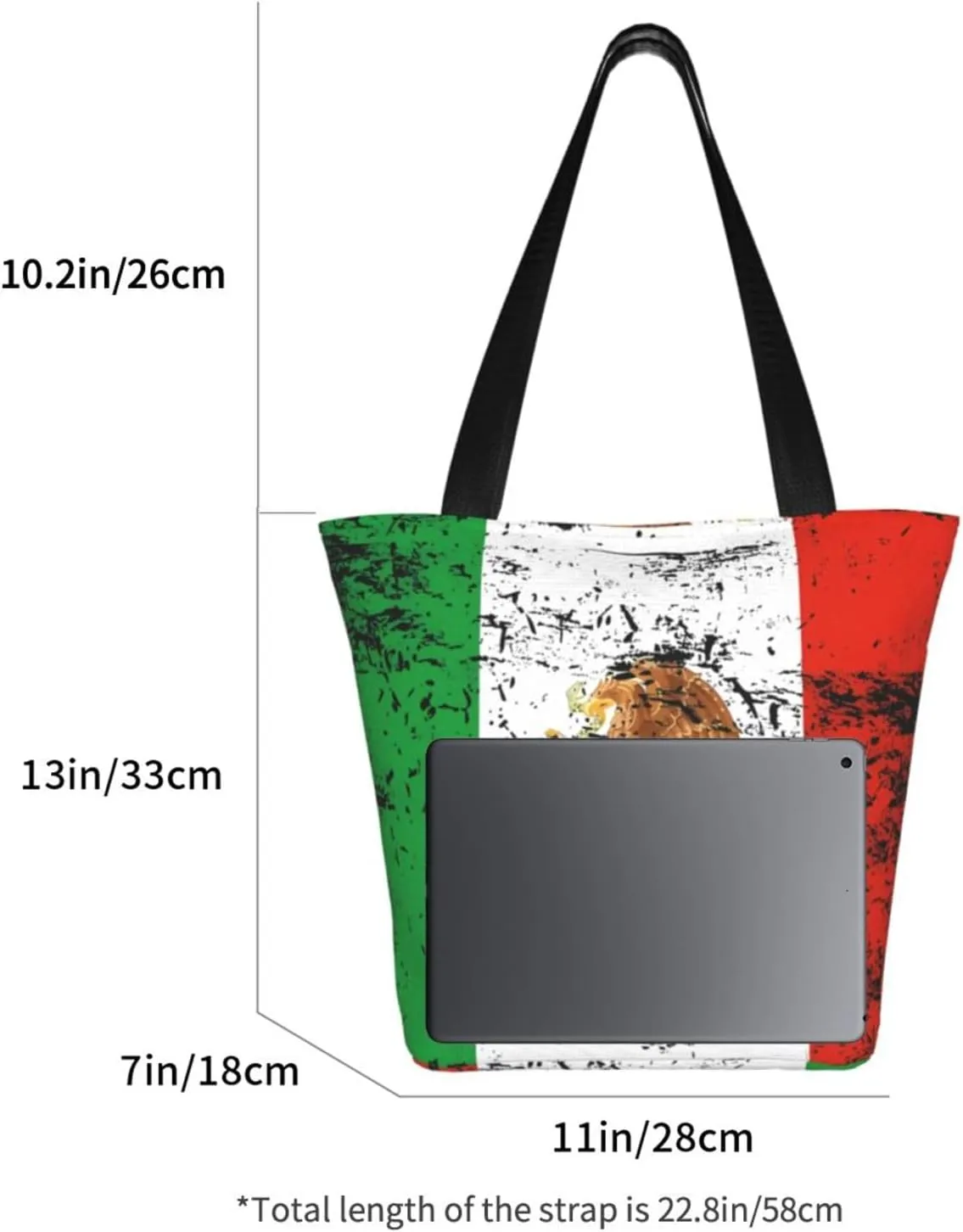 Poland Country Polska Map Women's Tote Bag Shoulder Bag Shopping Handbag Large Capacity Handbag With Zipper