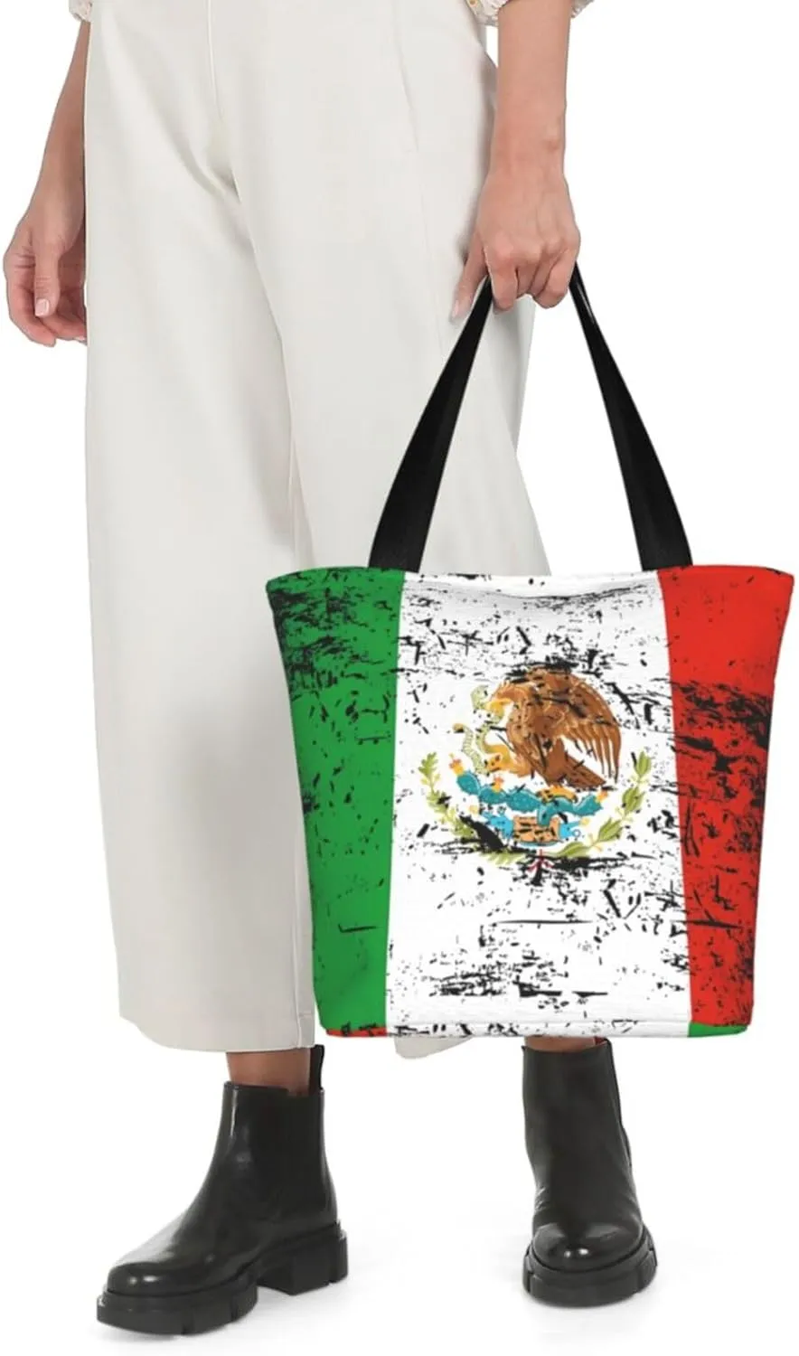 Poland Country Polska Map Women's Tote Bag Shoulder Bag Shopping Handbag Large Capacity Handbag With Zipper