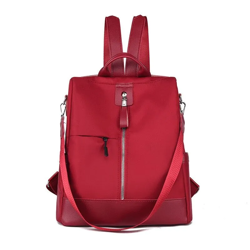 Polyester Casual Large Capacity Backpack For Women