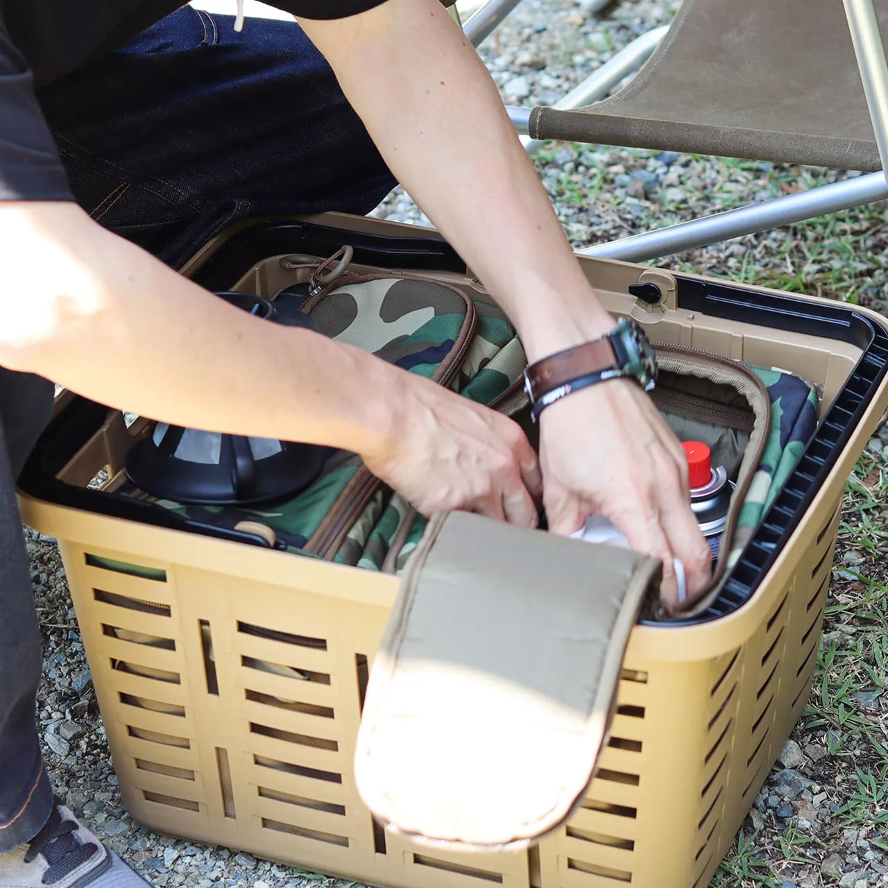 Post General Field Bag For HD Basket Regular - Blackcamo