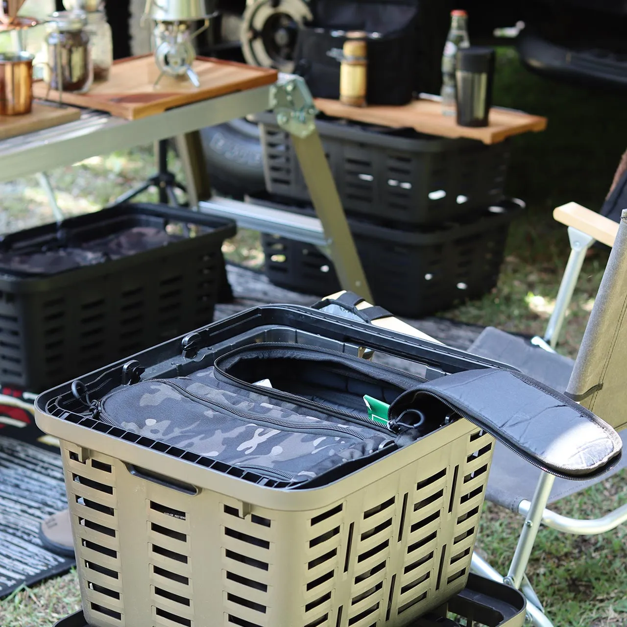 Post General Field Bag For HD Basket Regular - Blackcamo