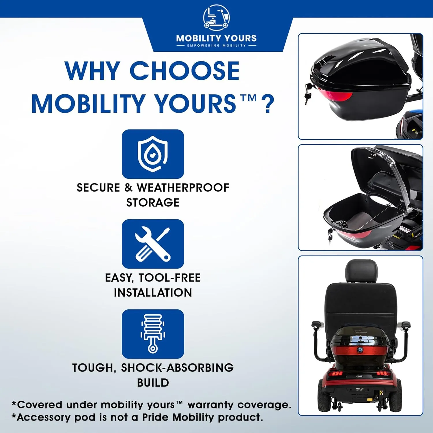 Pride Mobility PX4   Accessories, Heavy Duty Power Mobility Scooter for Adults and Seniors, 500 lb Weight Capacity, 23.4 Mile Range, NFC Ignition, Full Suspension, and LED Lighting (Jungle Camo)