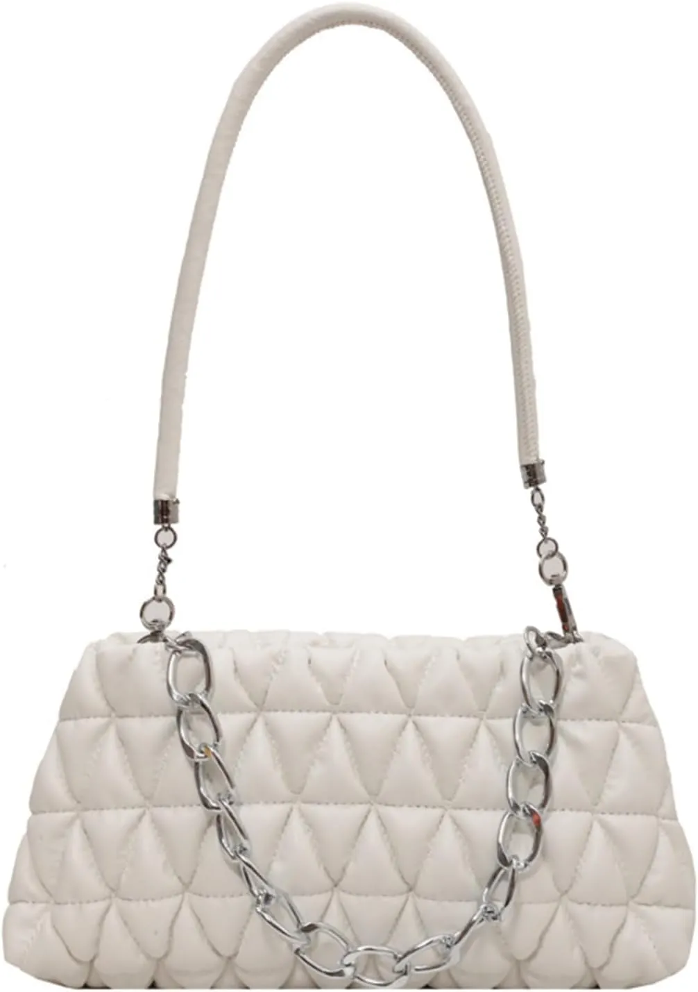 PU Leather Crossbody Bag Ladies Shoulder Top Handle Chain Bags Handbag Purse Evening Bag