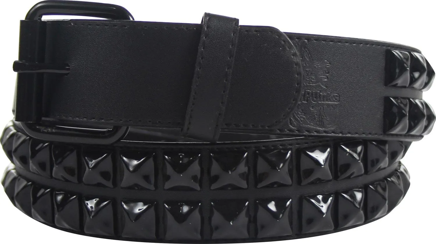 Punk Rock Classic Pyramid Studded Leather Belt by BodyPunks