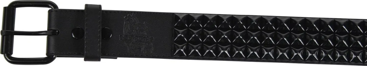 Punk Rock Classic Pyramid Studded Leather Belt by BodyPunks
