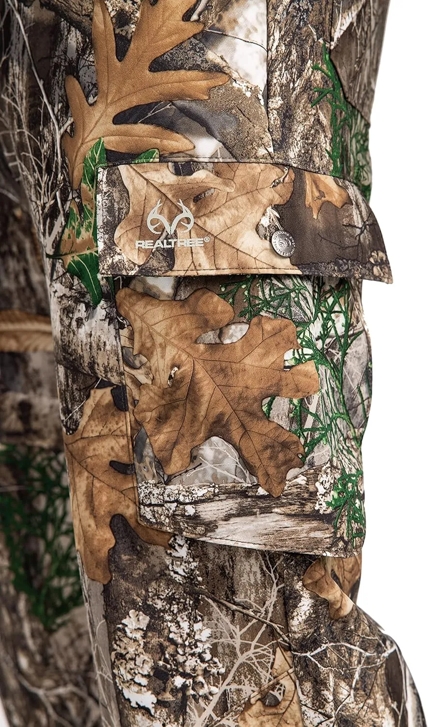 Realtree Men's All-Season Pants, Lightweight Camo Hunting Gear, Moisture-Wicking, Durable Fabric
