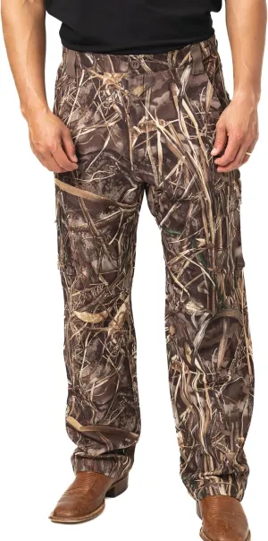 Realtree Men's All-Season Pants, Lightweight Camo Hunting Gear, Moisture-Wicking, Durable Fabric