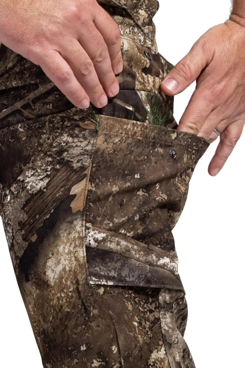 Realtree Men's All-Season Pants, Lightweight Camo Hunting Gear, Moisture-Wicking, Durable Fabric