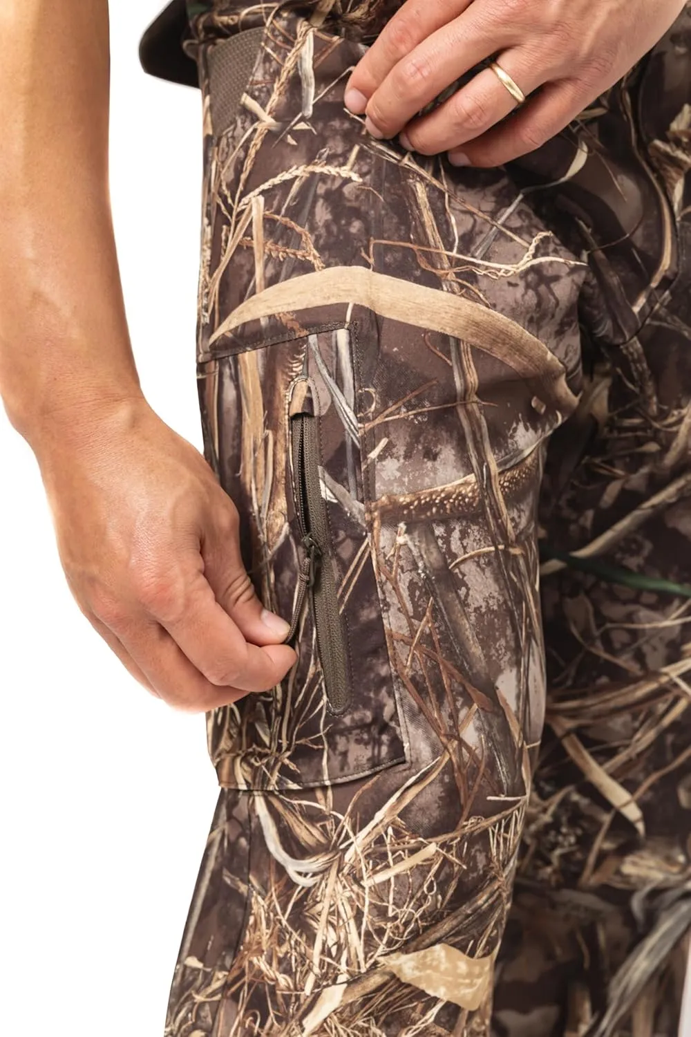 Realtree Men's All-Season Pants, Lightweight Camo Hunting Gear, Moisture-Wicking, Durable Fabric