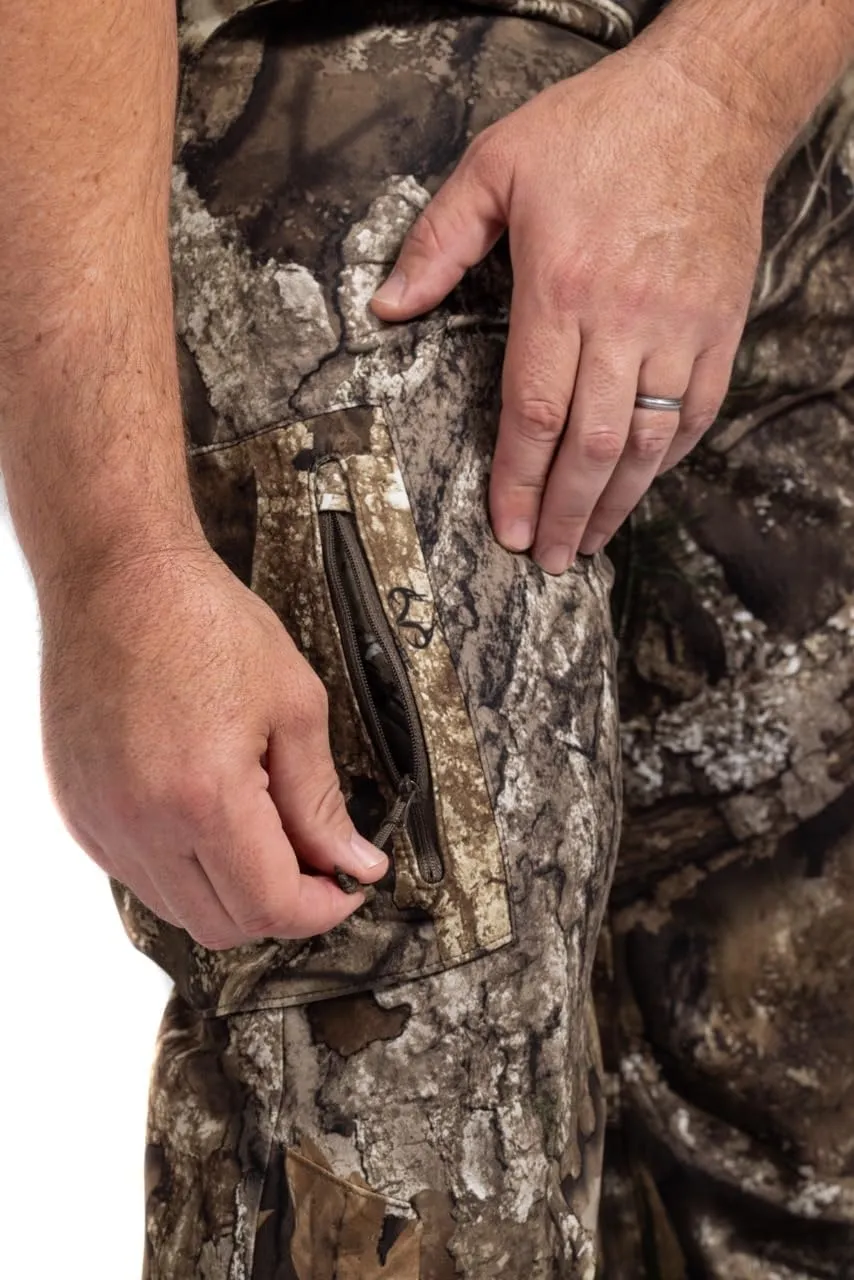 Realtree Men's All-Season Pants, Lightweight Camo Hunting Gear, Moisture-Wicking, Durable Fabric