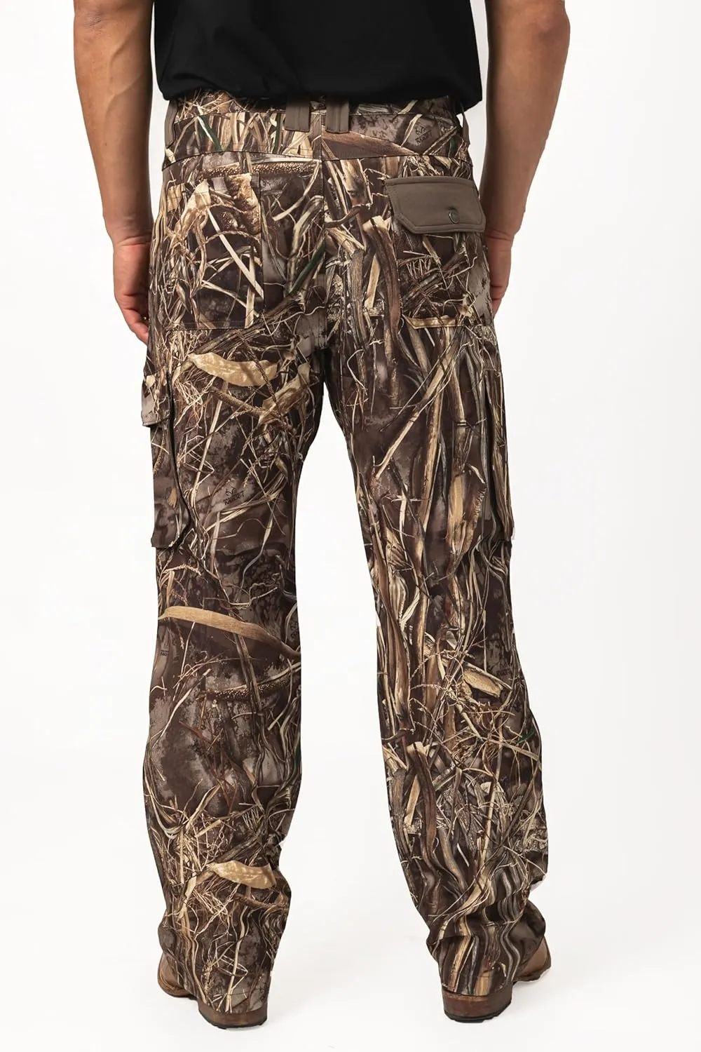 Realtree Men's All-Season Pants, Lightweight Camo Hunting Gear, Moisture-Wicking, Durable Fabric