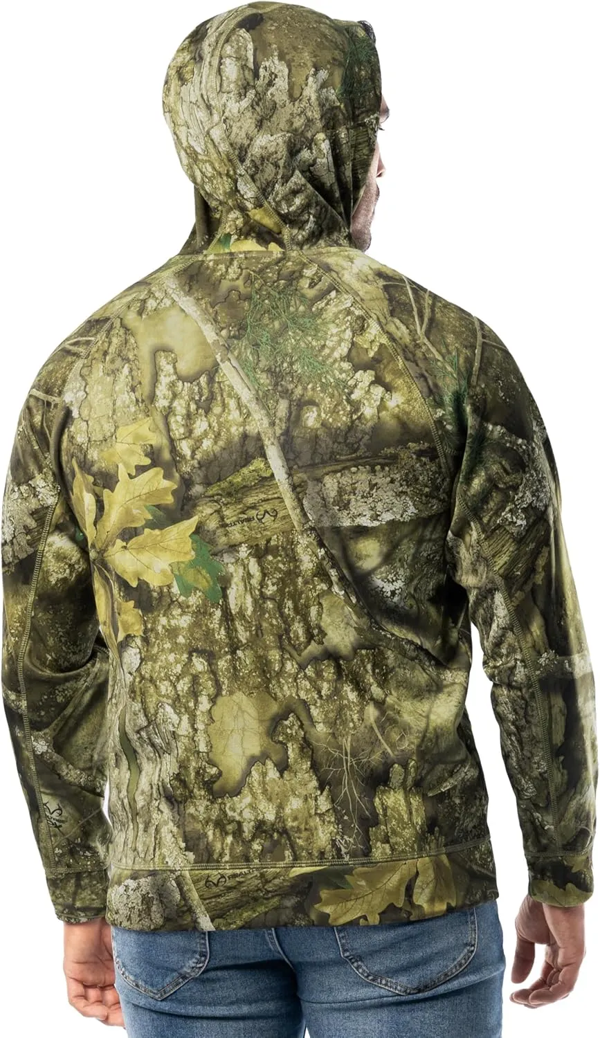 Realtree Men's Performance Bonded Fleece Zip Hoodie