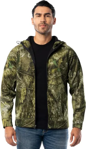 Realtree Men's Performance Bonded Fleece Zip Hoodie