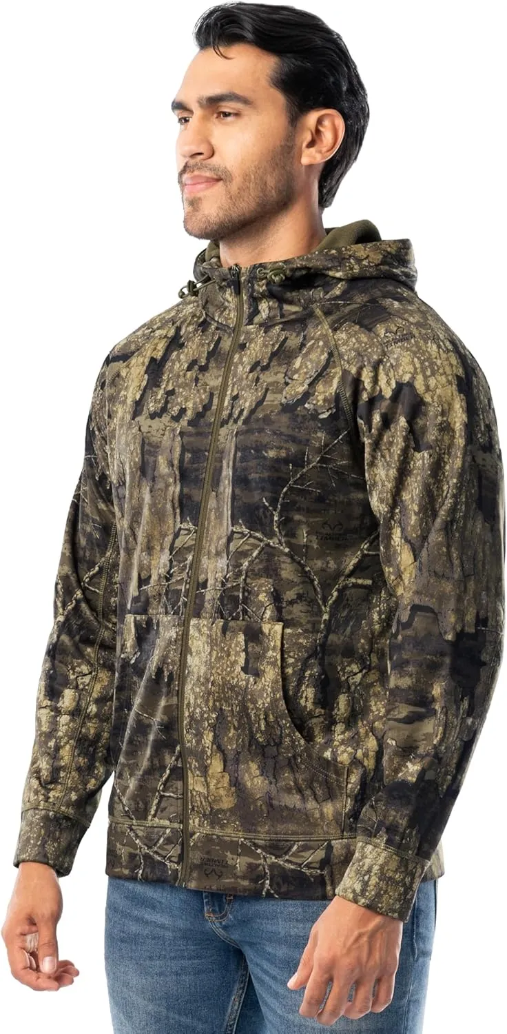 Realtree Men's Performance Bonded Fleece Zip Hoodie