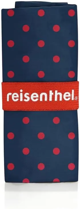 reisenthel mini maxi shopper mixed dots red - foldable shopping bag with attractive design - water repellent