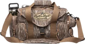 Rig'Em Right Waterfowl Standard Shell Shocker Duck Hunting Blind Bag with Sunglasses Case, Drink Holder, Ammo Compartment and More (Mossy Oak Bottom Lands Camo)