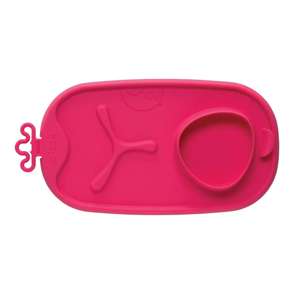 Roll & Go Mealtime Mat -Strawberry Shake Pink | B.box