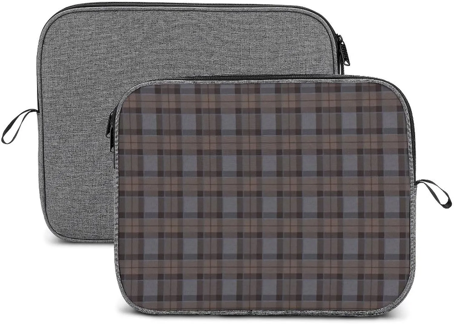 Ross Red Tartan Clans Large Capacity Portable Laptop Case Unisex