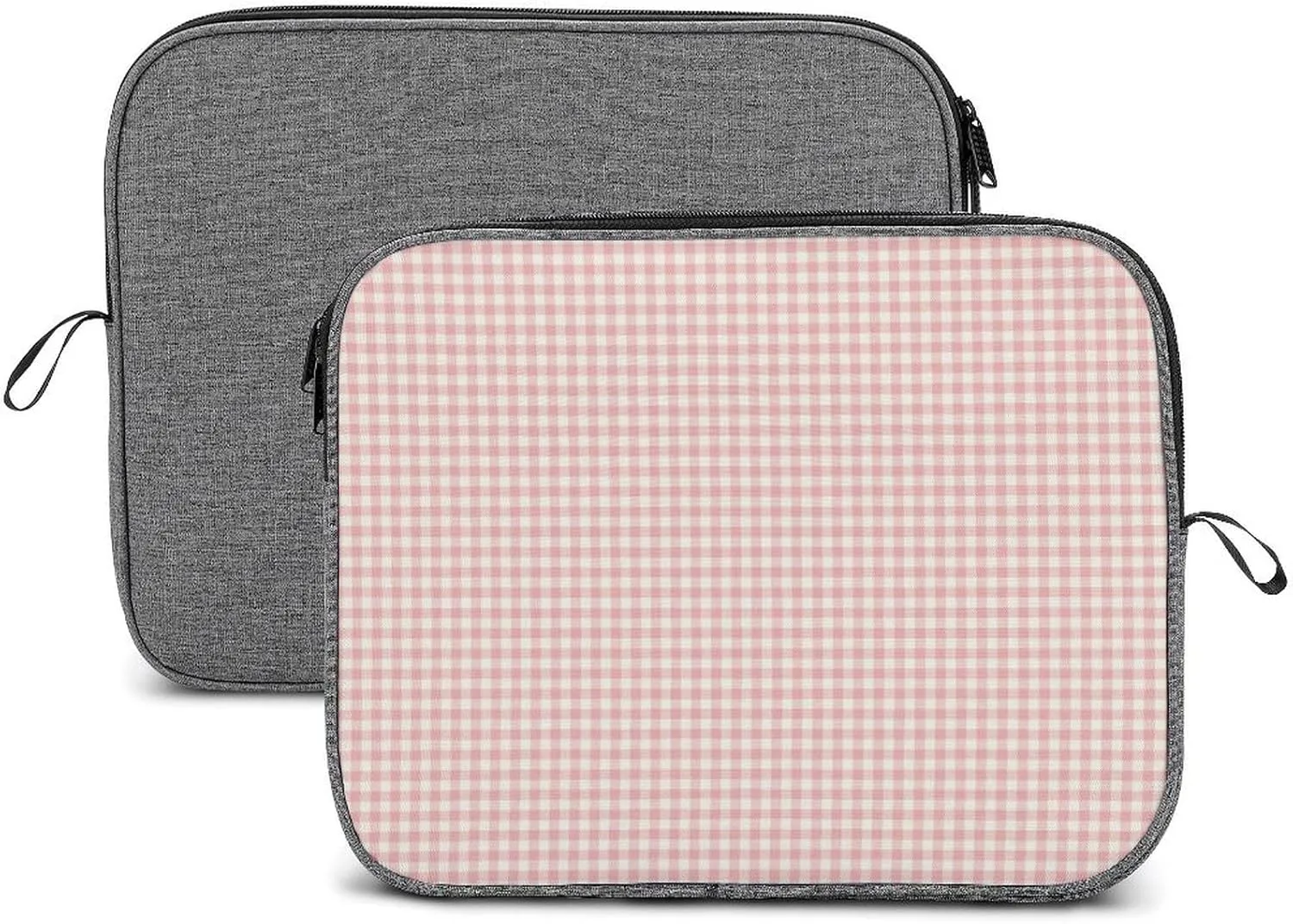 Ross Red Tartan Clans Large Capacity Portable Laptop Case Unisex