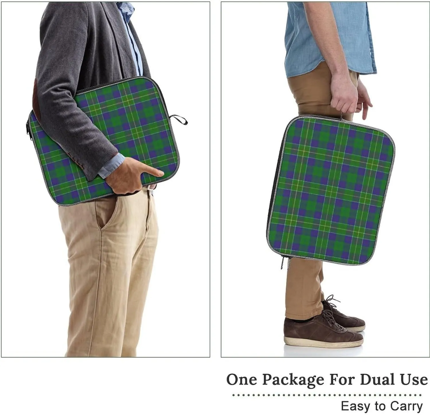 Royal Stewart Tartan Large Capacity Portable Laptop Case Unisex