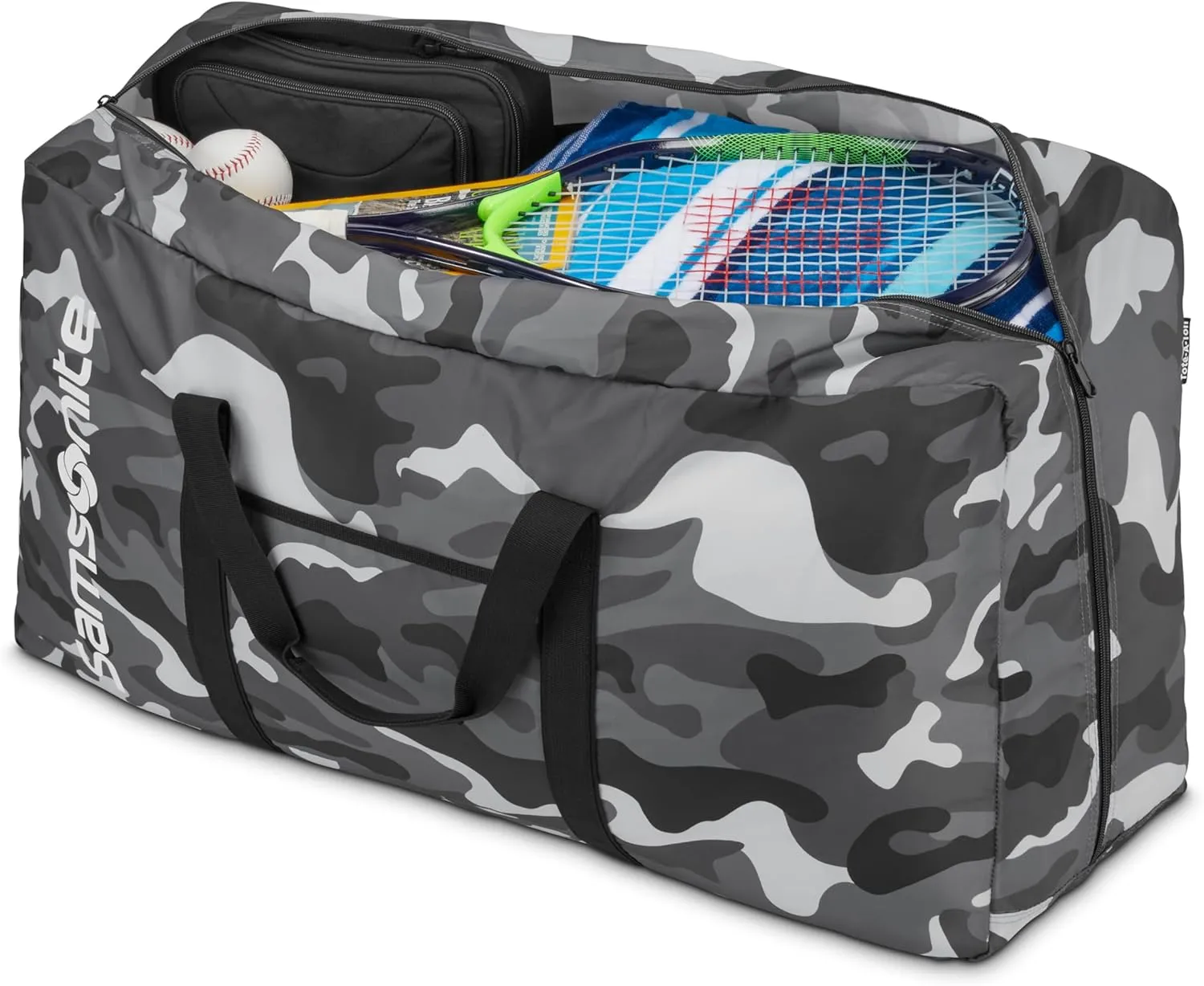 Samsonite Tote-A-Ton 32.5-Inch Duffel Bag, Camo Black, 32.5-Inch