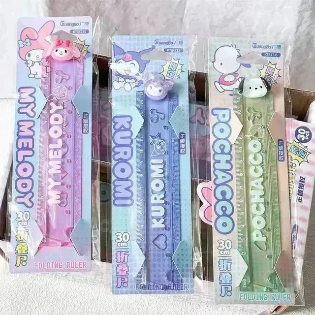 Sanrio Folding Ruler with Shapes (30 cm)