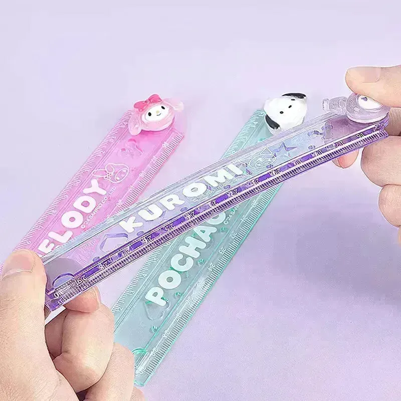 Sanrio Folding Ruler with Shapes (30 cm)