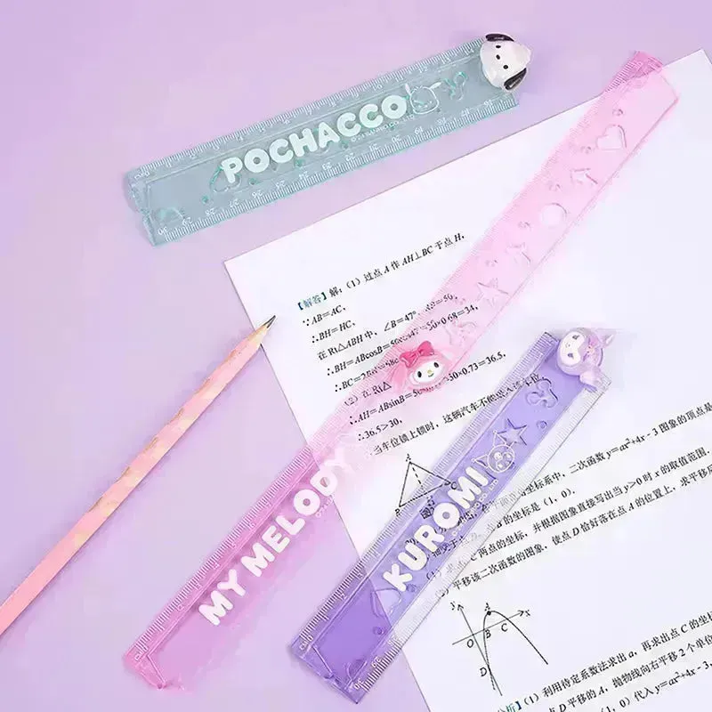 Sanrio Folding Ruler with Shapes (30 cm)