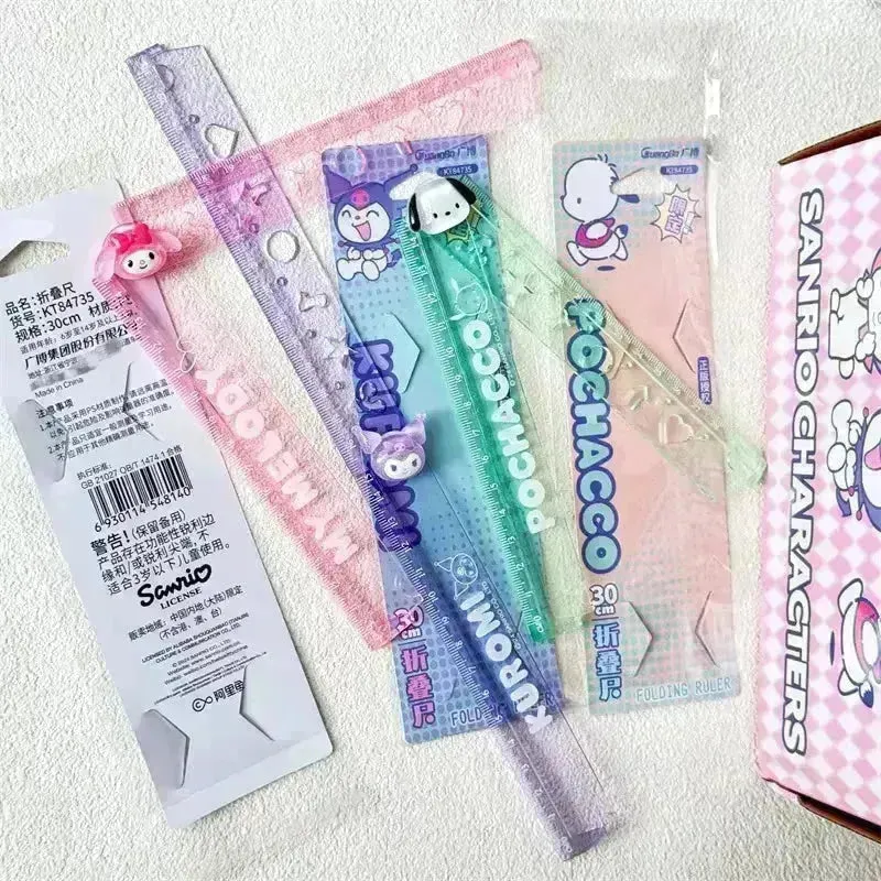Sanrio Folding Ruler with Shapes (30 cm)
