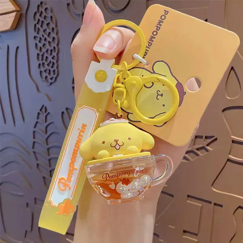 Sanrio Premium Coffee Cup Keychain
