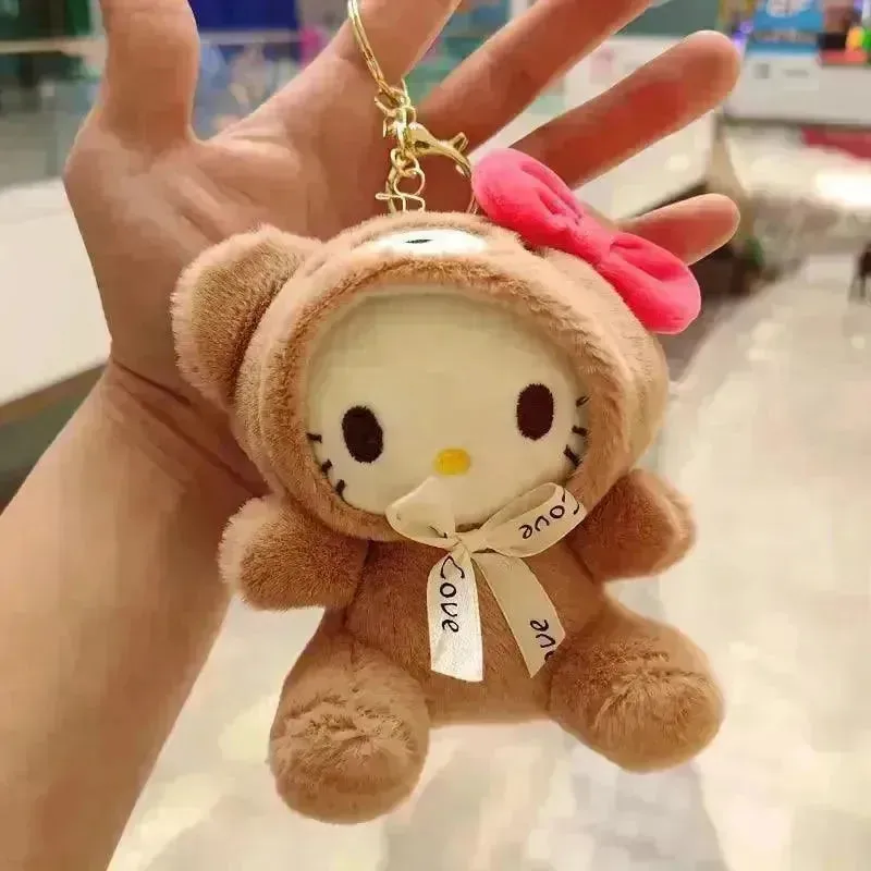 Sanrio Winter Warmth Plush Keychain