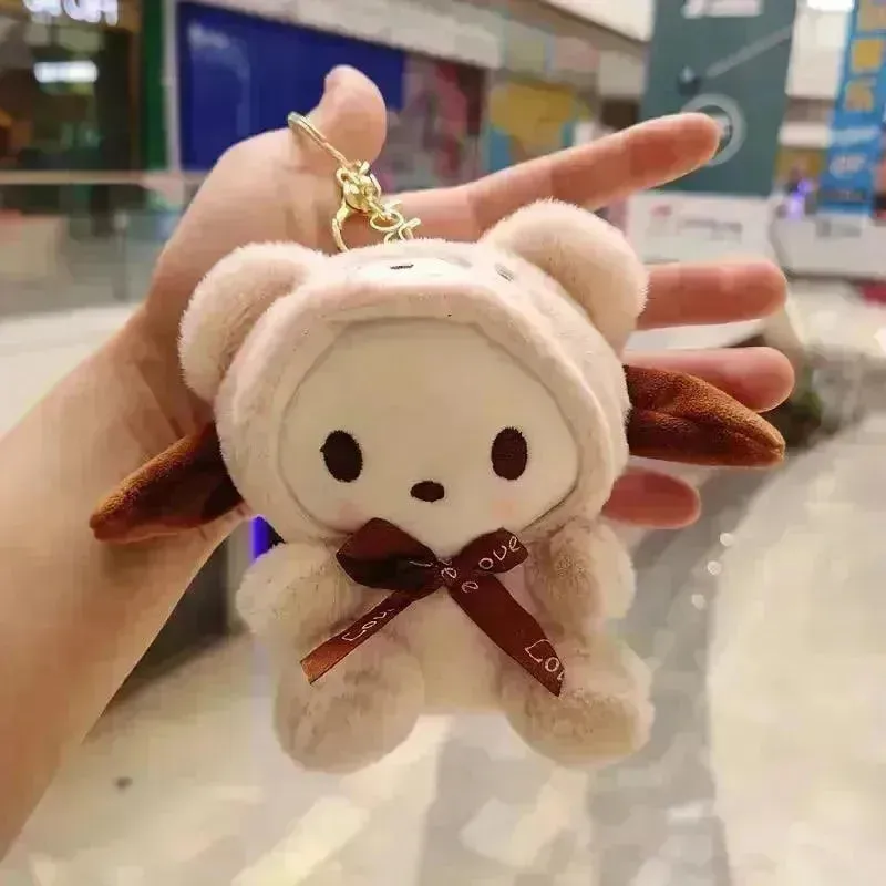Sanrio Winter Warmth Plush Keychain