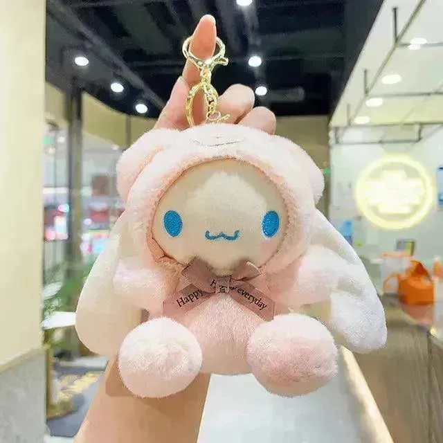 Sanrio Winter Warmth Plush Keychain