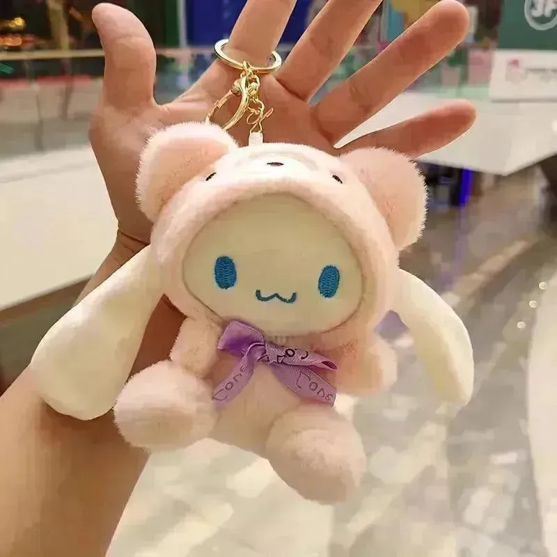 Sanrio Winter Warmth Plush Keychain
