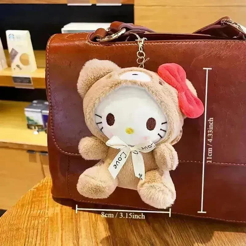 Sanrio Winter Warmth Plush Keychain