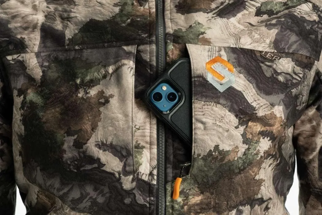 ScentLok BE:1 Paradigm Jacket - Midweight Wind and Water Resistant Camo Hunting Jacket