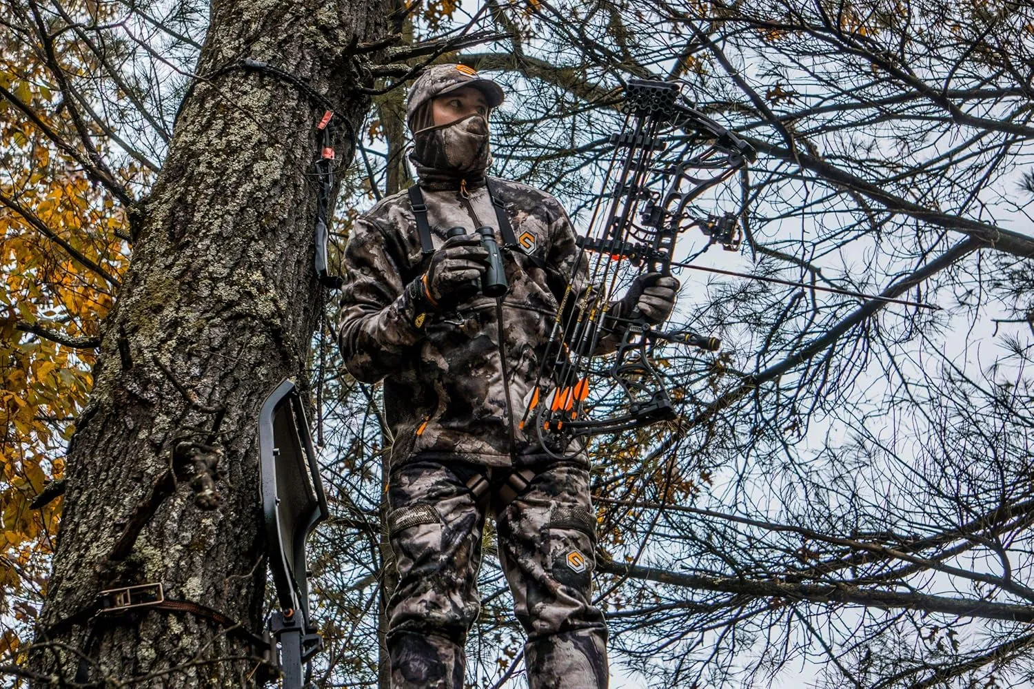 ScentLok Forefront Camo Hunting Pants - Midweight & Water Repellent Pants with Carbon Alloy Odor Reducing Technology