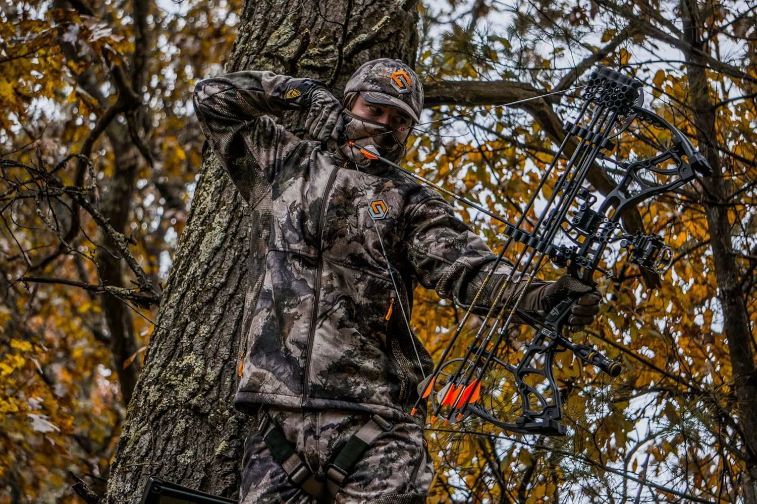 ScentLok Forefront Camo Hunting Pants - Midweight & Water Repellent Pants with Carbon Alloy Odor Reducing Technology