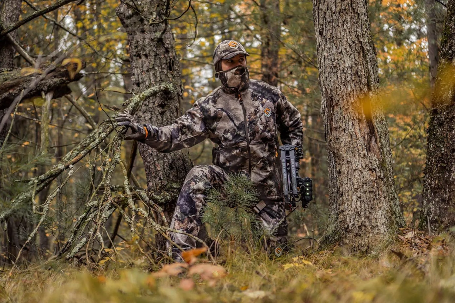 ScentLok Forefront Camo Hunting Pants - Midweight & Water Repellent Pants with Carbon Alloy Odor Reducing Technology