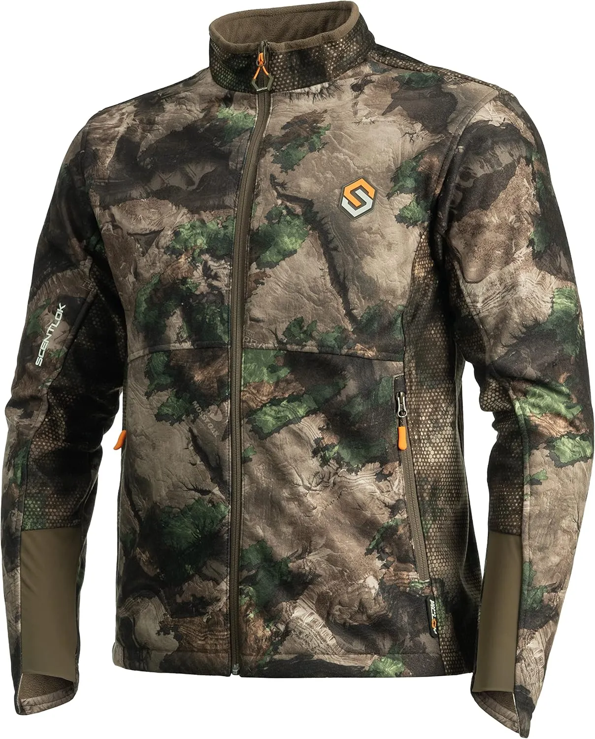 ScentLok Forefront Midweight Water Repellent Camo Hunting Jacket for Men