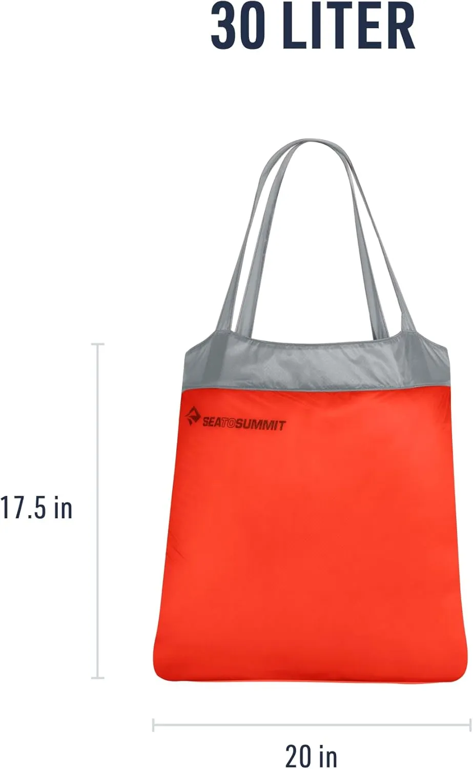 Sea to Summit Ultra-Sil Reusable Shopping Bag, Spicy Orange
