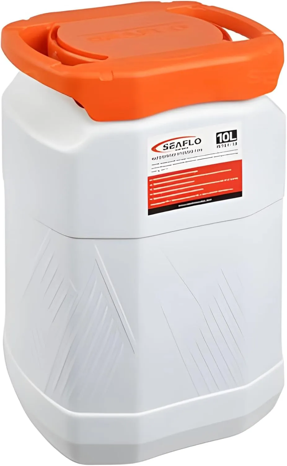 SEAFLO Waterproof Storage Bins with Lid for Marine, RV, Storage, Kayak, Camping 2.64 Gal / 10 L