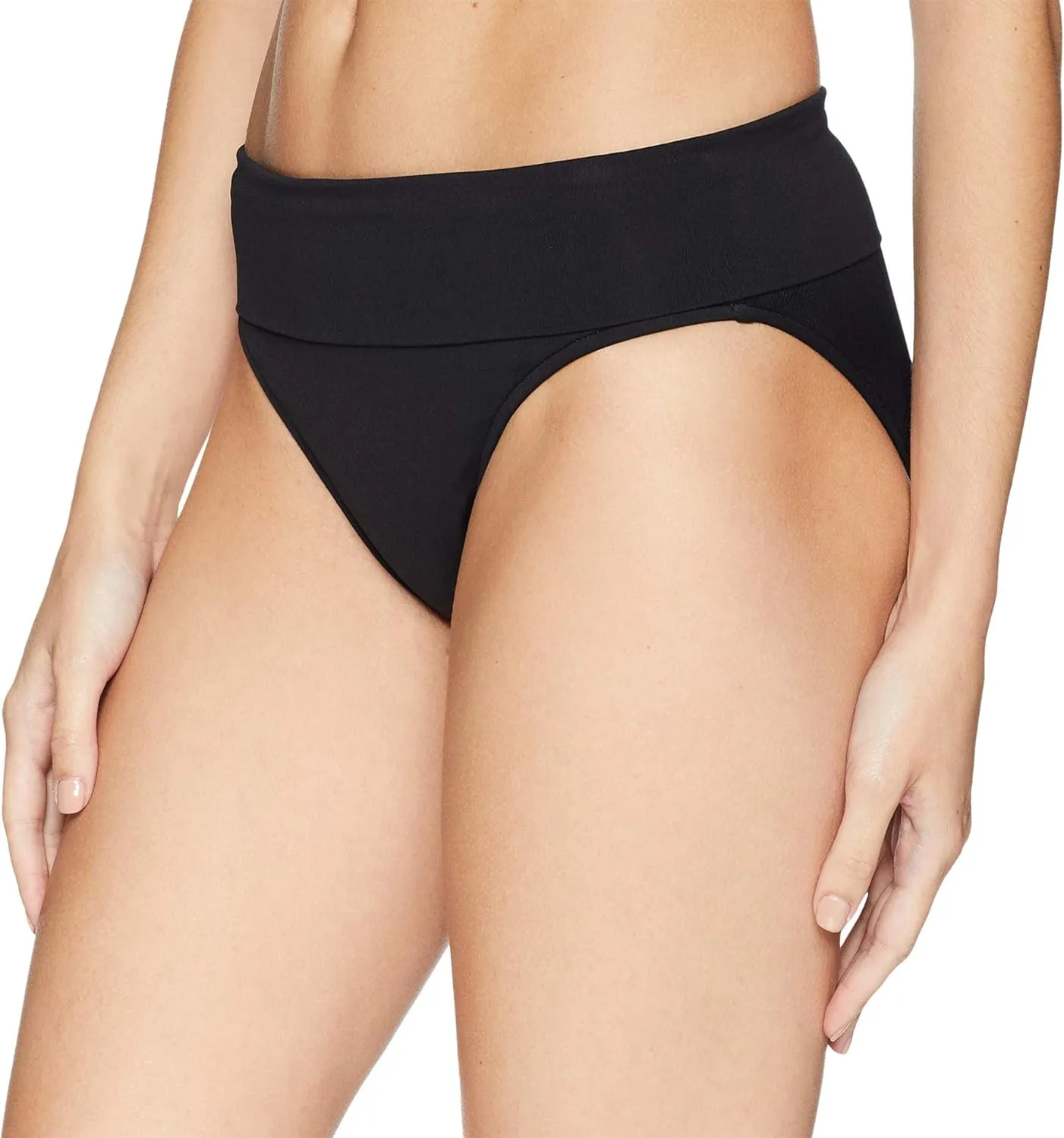 Seafolly Women's Standard Roll Top Pant Bikini Bottom Swimsuit