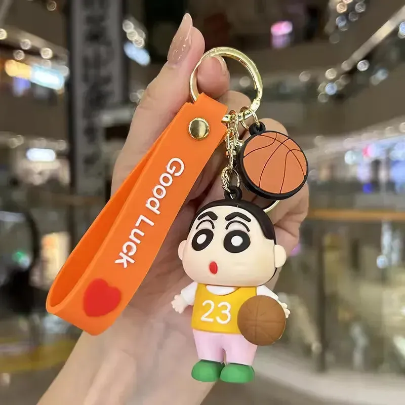Shinchan Adventures Silicone Keychain
