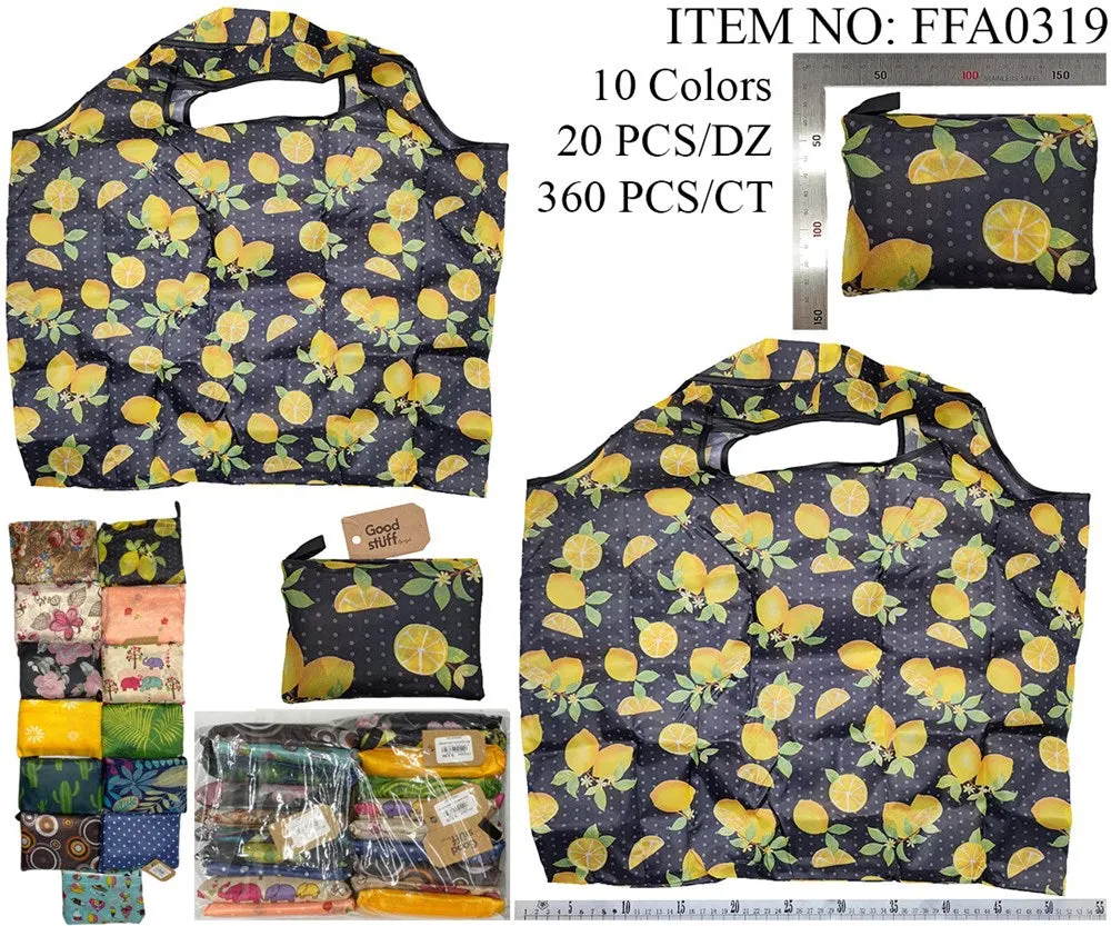SHOPPING BAG FOLDABLE L