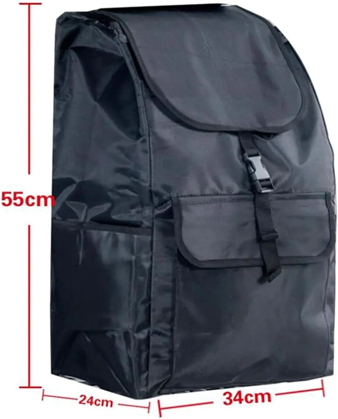 Shopping Cart Replacement Bag, Waterproof Oxford Cloth Replacement Bag, Shopping Trolley Replacement Bag with Side Pocket(F)
