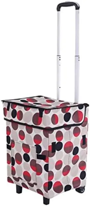Shopping Cart Shopping Cart Climbing Stairs Folding Shopping Cart Small Cart Home Portable Trolley Portable Trolley Trailer Grocery Cart (Color : 1)