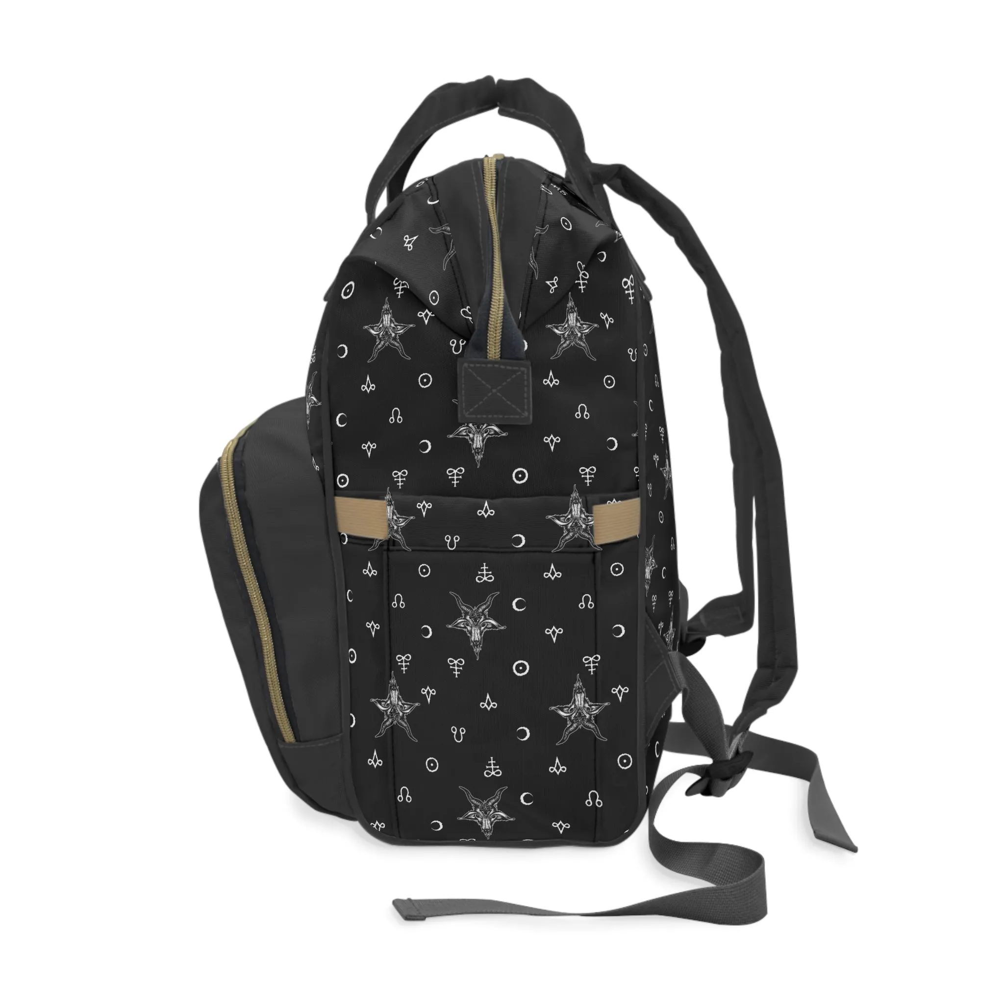 Sigil of Baphomet Multifunctional Diaper Backpack