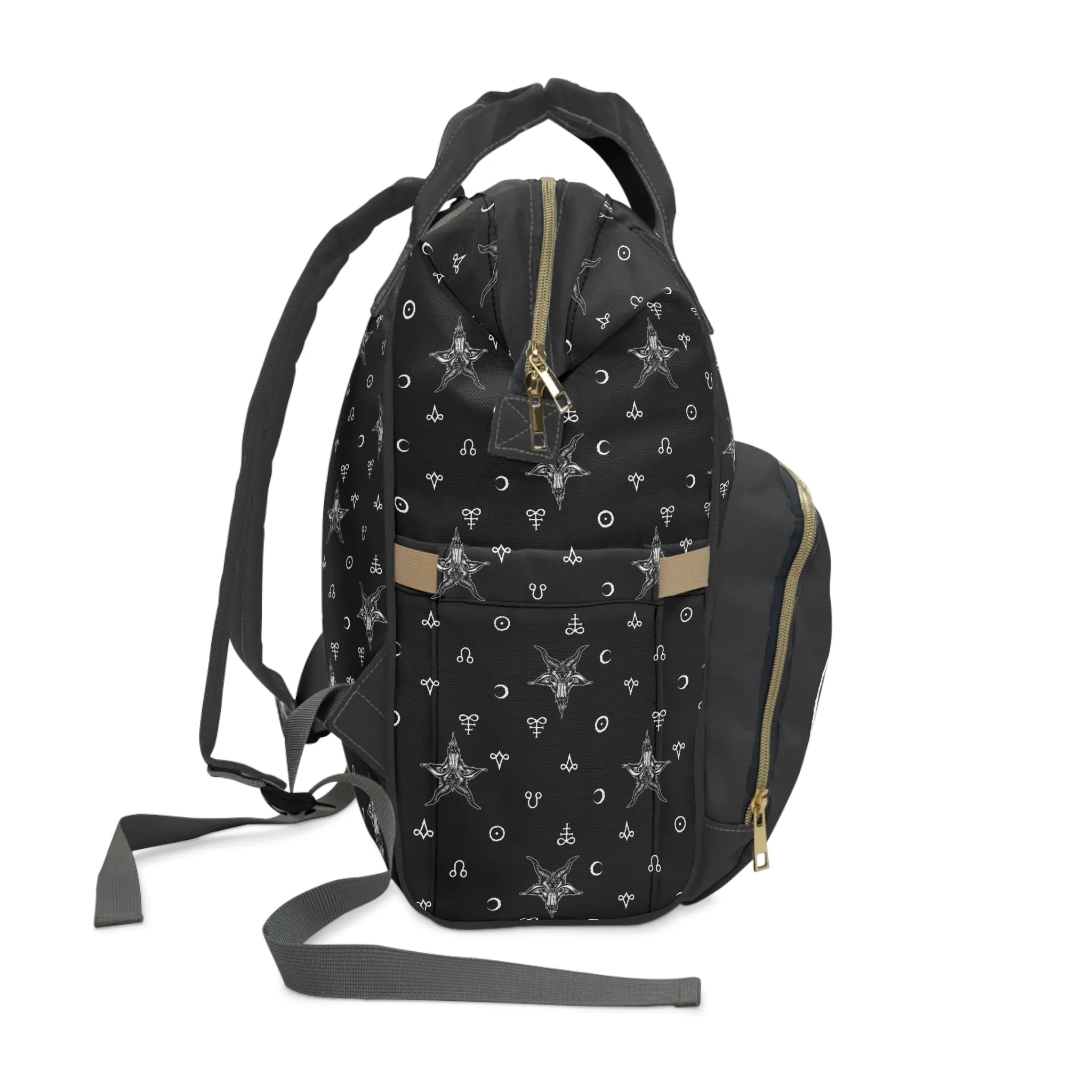 Sigil of Baphomet Multifunctional Diaper Backpack