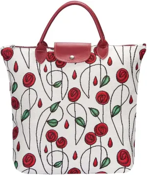 Signare Tapestry Foldable Tote Bag Reusable Shopping Bag Grocery Bag